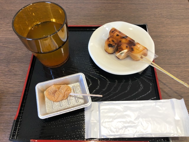 熊谷和菓子店 かんだ和彩 みたらし串団子