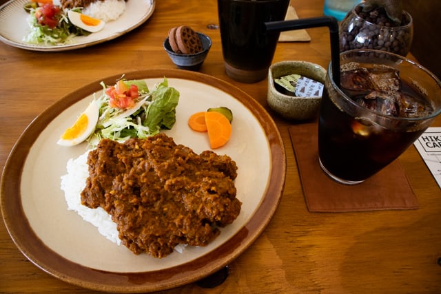 熊谷ヒキカフェのスパイシーカレー