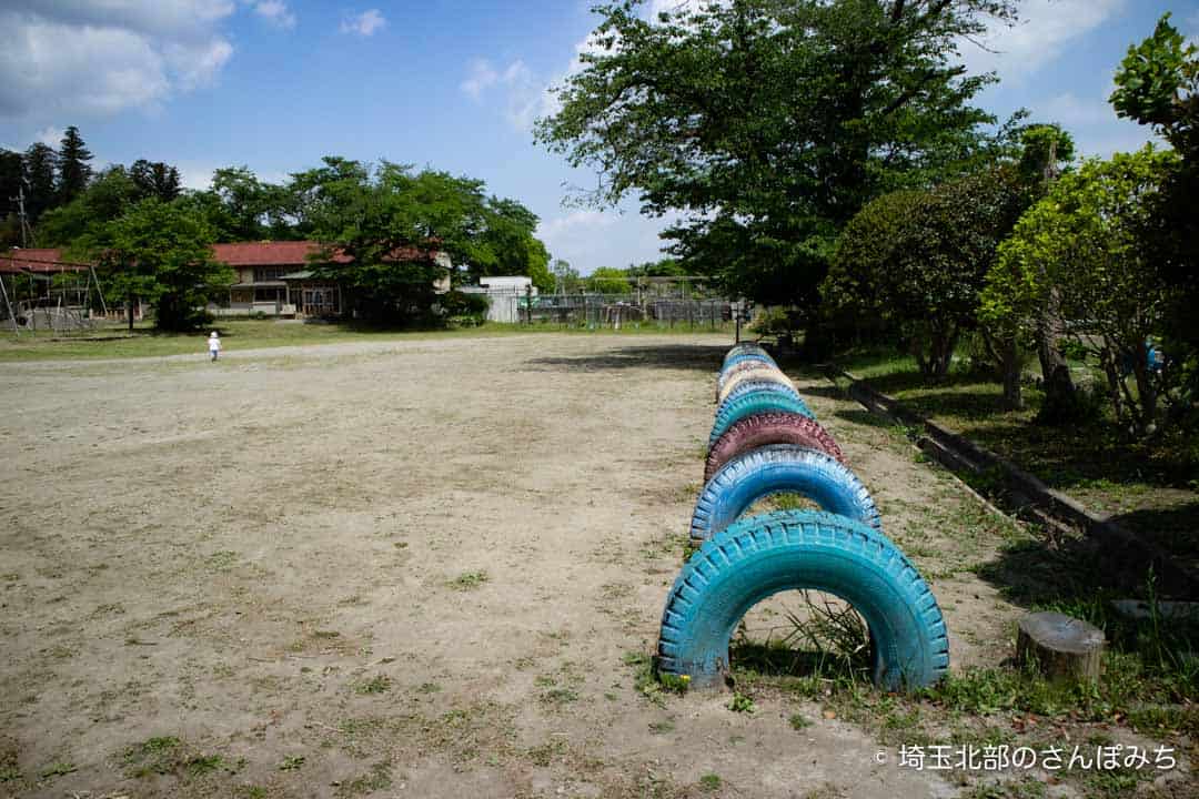 小川町下里分校タイヤ