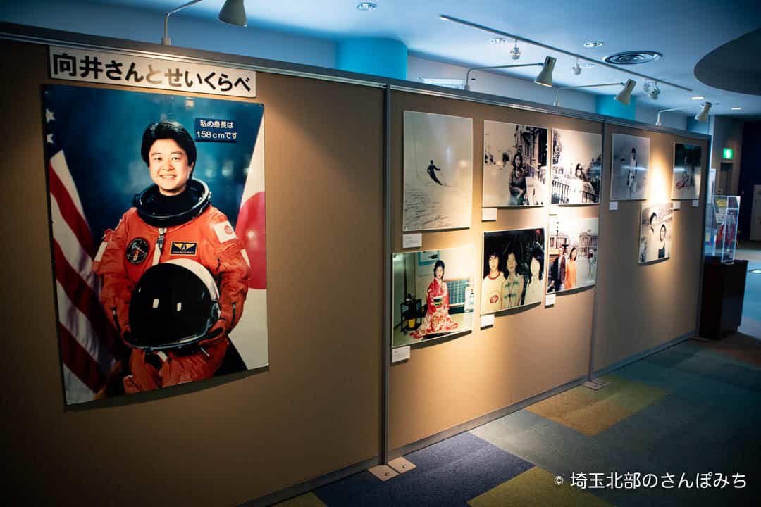 向井千秋記念科学館の幼少期の写真