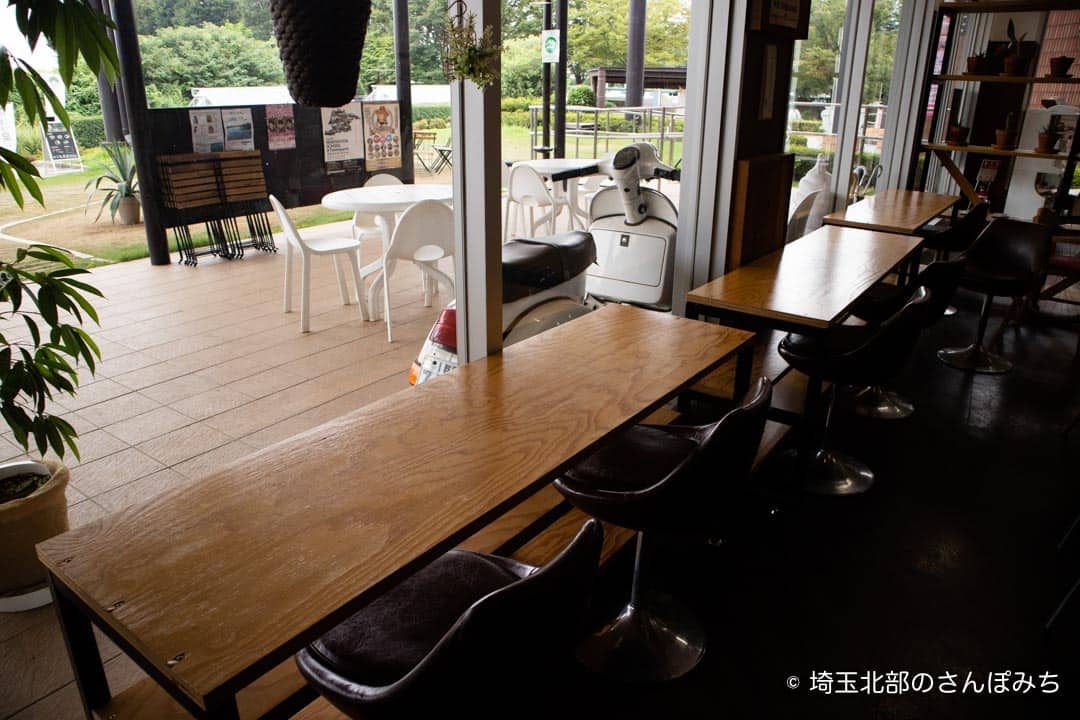 つつじが岡公園SUGAR HILL CAFEカウンター席