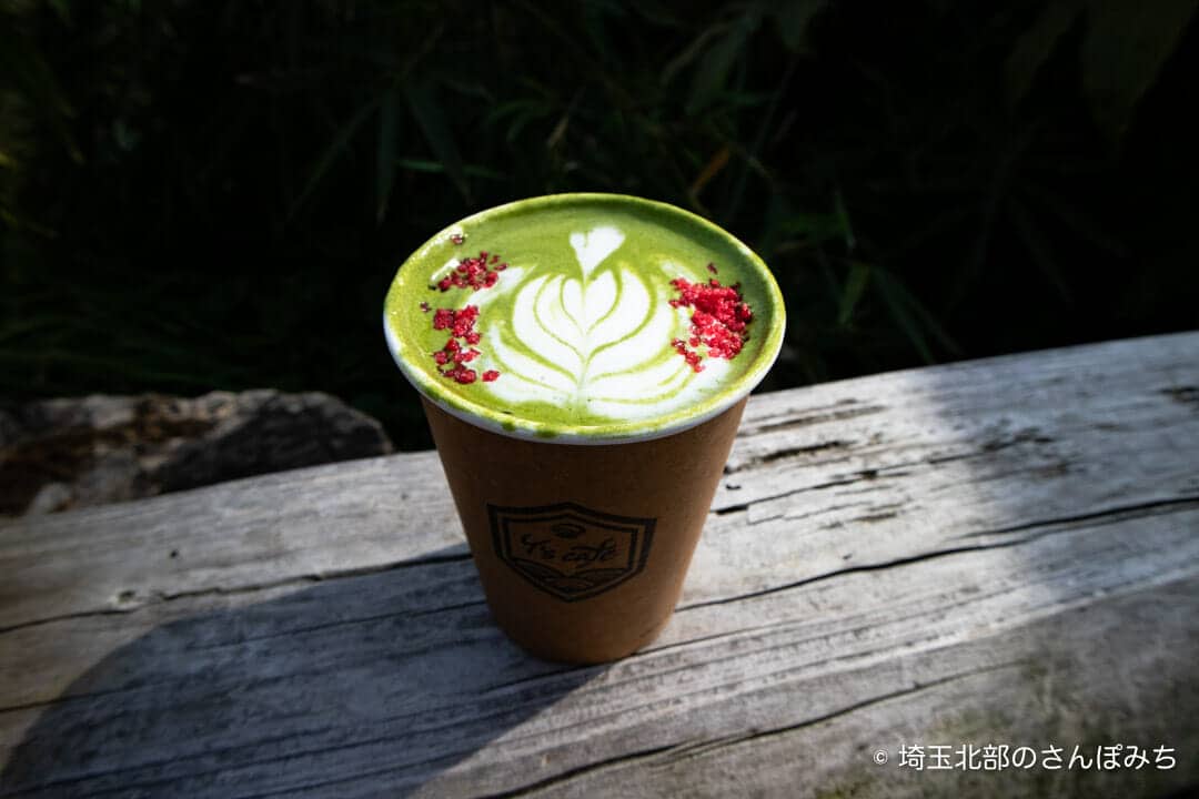 熊谷・ワイズカフェの抹茶ラテ