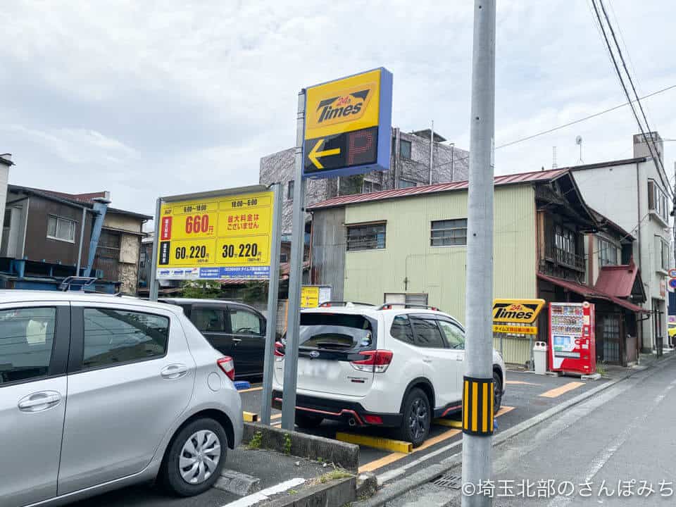 熊谷・ゴールデンタイガー駐車場