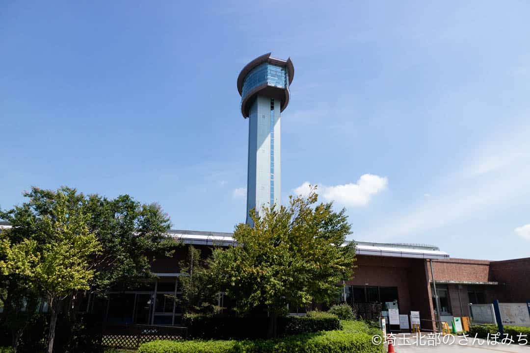 行田市古代蓮会館と展望タワー