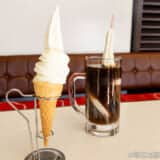 【モア松屋】牛乳屋さんのさっぱりソフトクリームがおいしい！羽生のレトロカフェを紹介