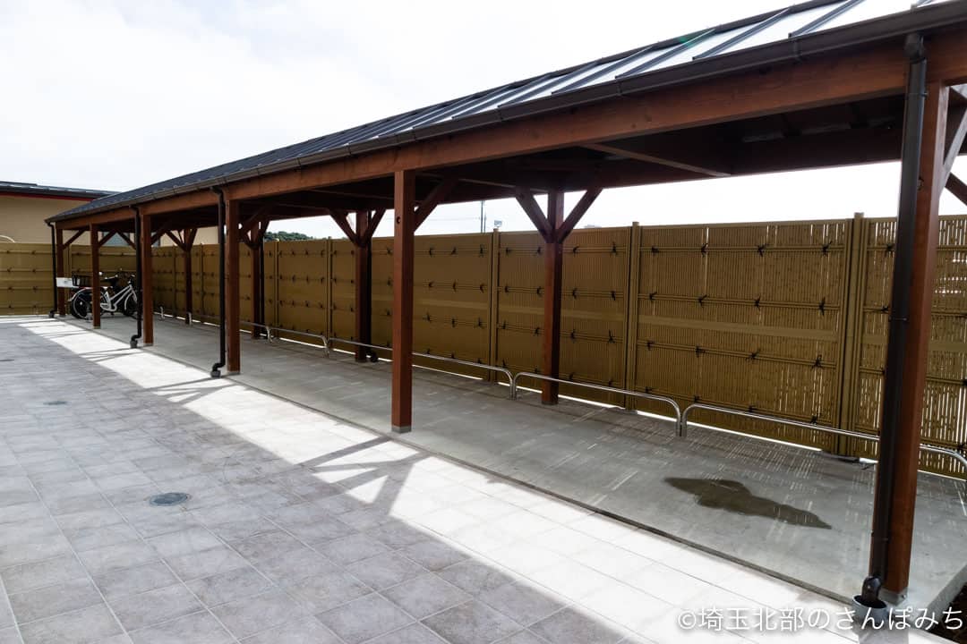 川越・小江戸温泉KASHIBAの駐輪場
