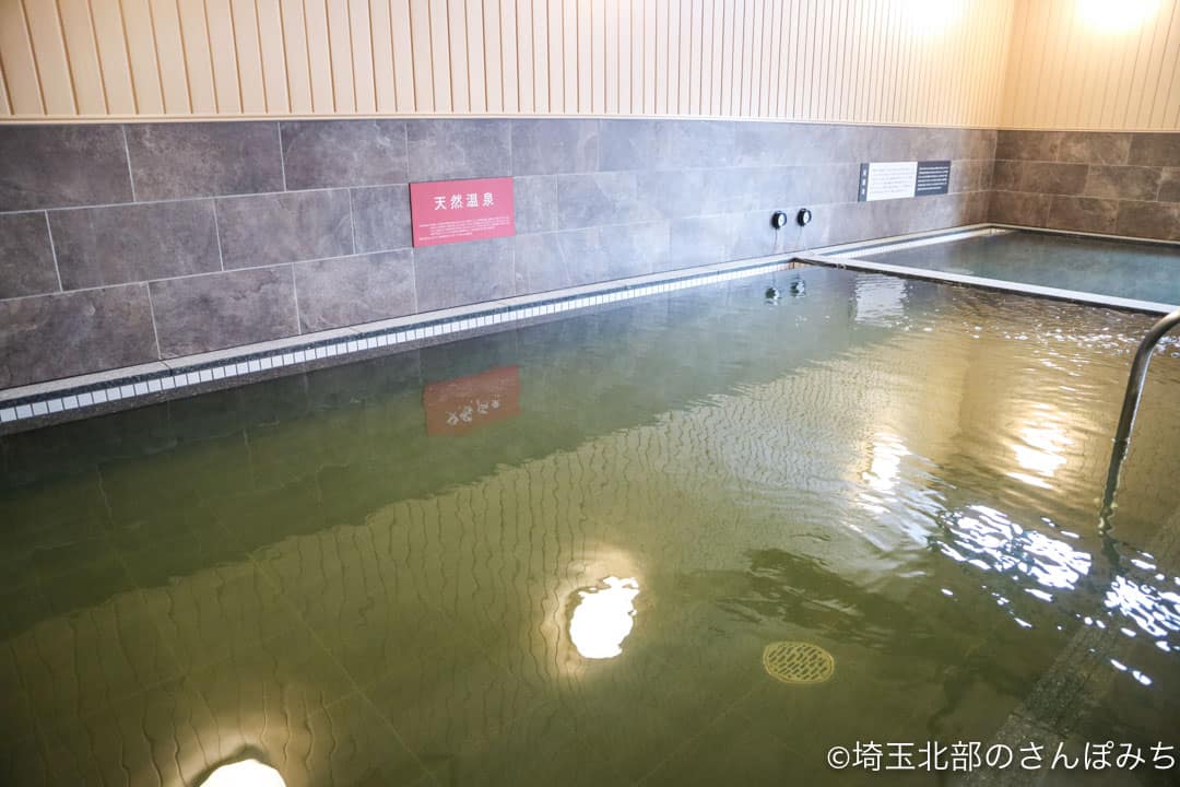 川越・小江戸温泉KASHIBAの天然温泉