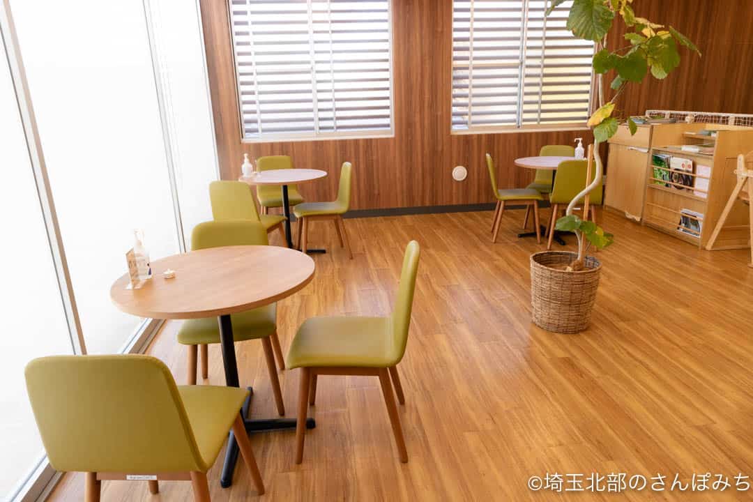 北本&green cafe2階席