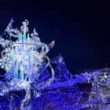 【本庄・マリーゴールドの丘公園】ブルーに輝く冬のイルミネーション！1月29日まで開催中