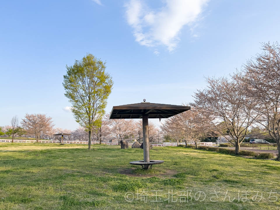 羽生スカイスポーツ公園四阿