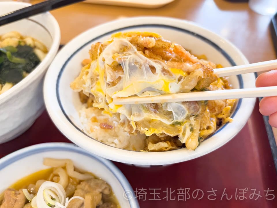 所沢・山田うどん「かき揚げ丼」のかき揚げ