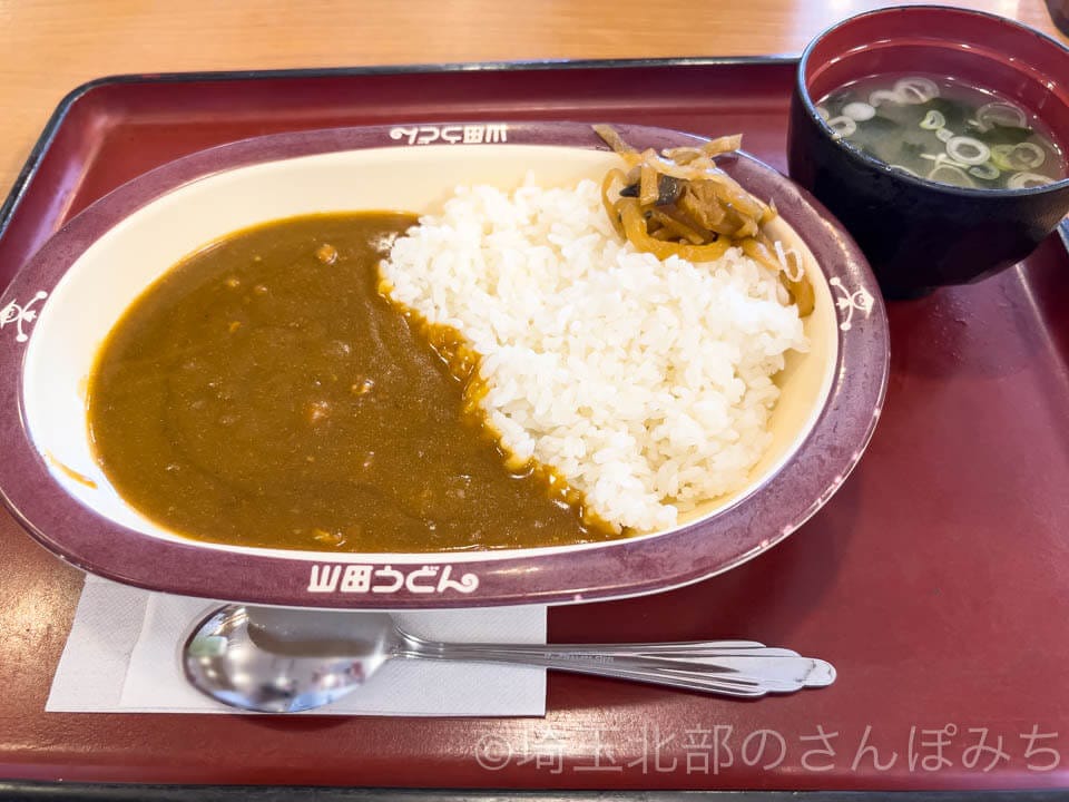 所沢・山田うどん「かかしカレー」