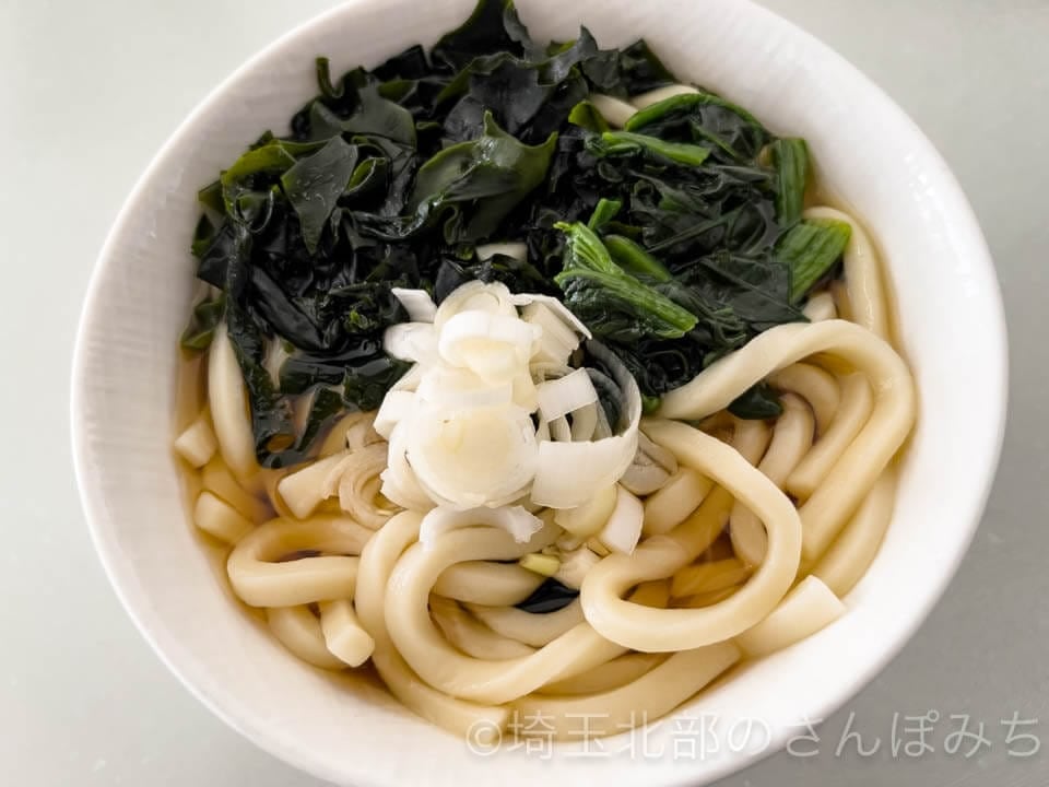 山田うどん工場直売「ゆでうどん」調理