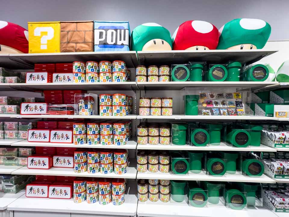 ふかや花園アウトレット「Nintendo TOKYO/OSAKA」ポップアップストアお菓子コーナー