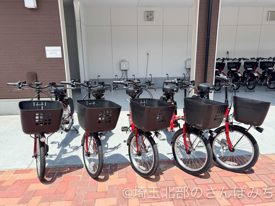 道の駅おがわまち 電動レンタサイクル