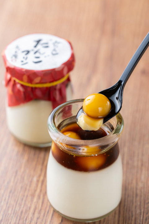 道の駅おがわまち みたらしだんごプリン
