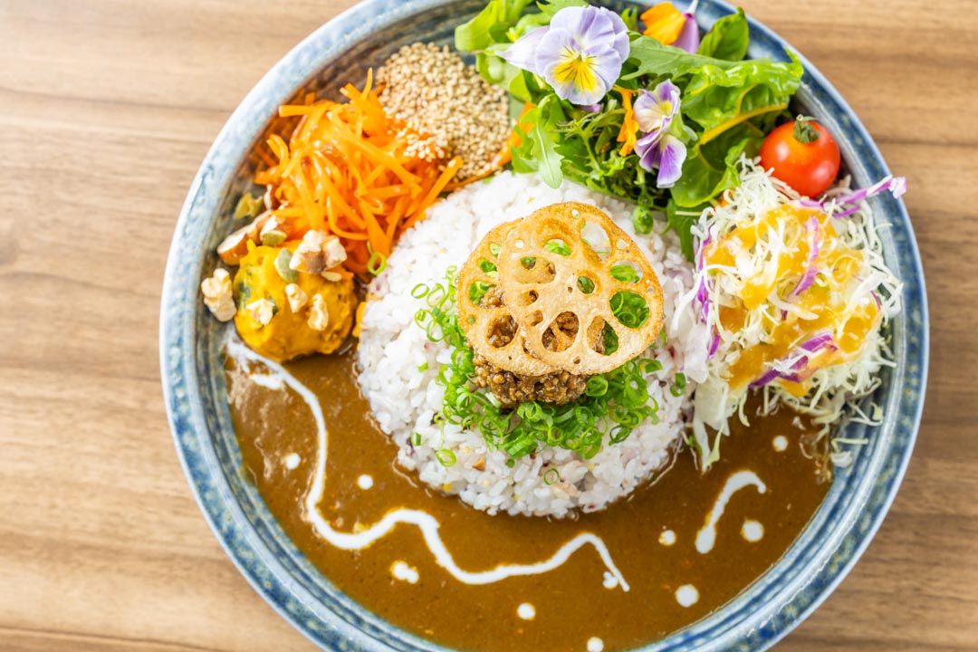 道の駅おがわまち 里山野菜カレー