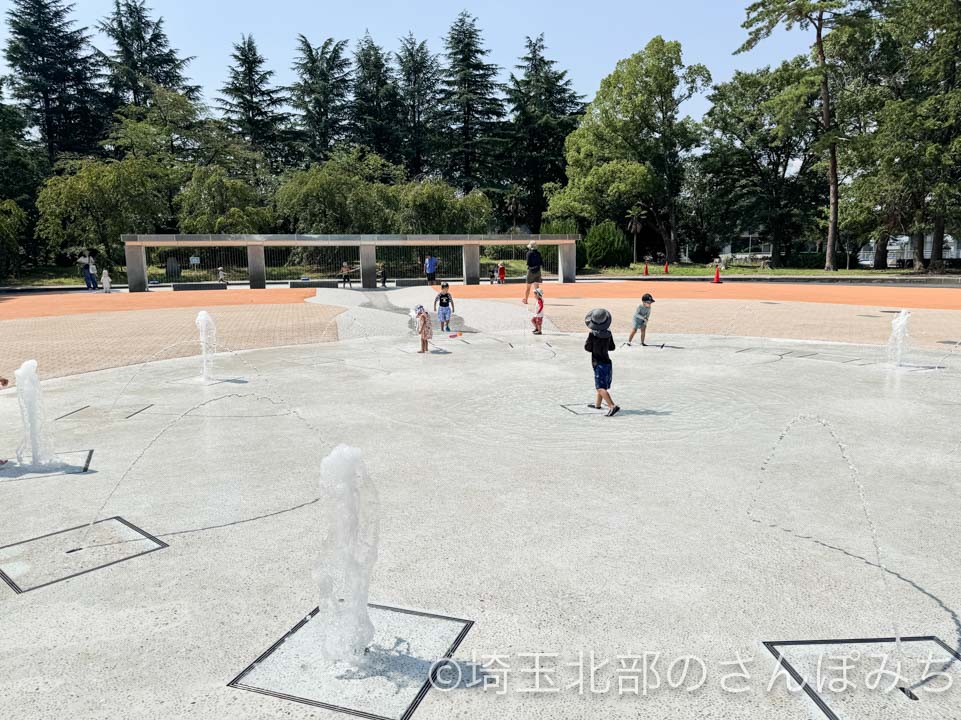 熊谷さくら運動公園じゃぶじゃぶ池