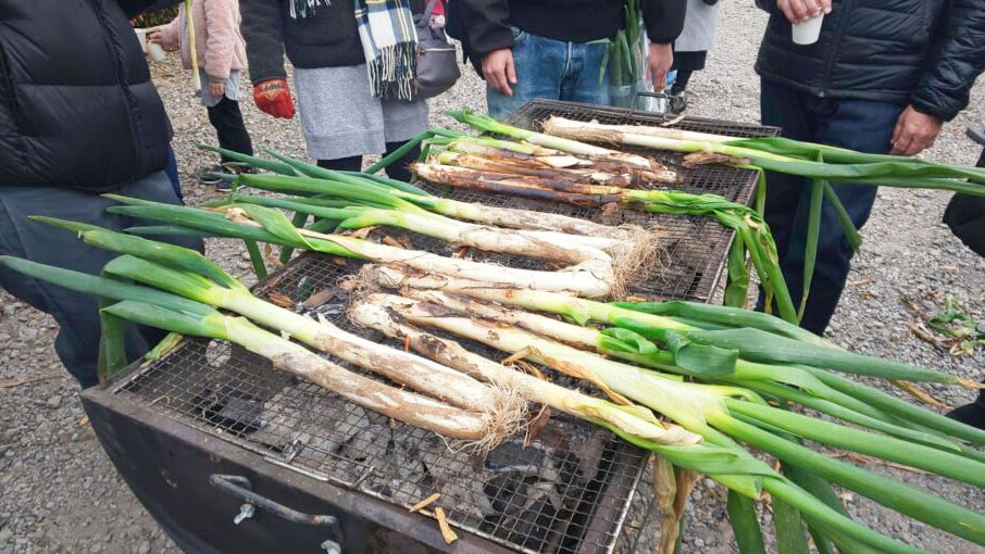 道の駅おがわまち「深谷ねぎ焼き」