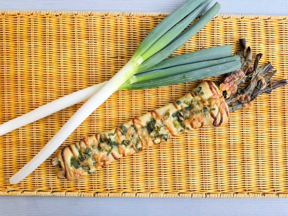 道の駅おがわまち「今だけ！二本ねぎパン」