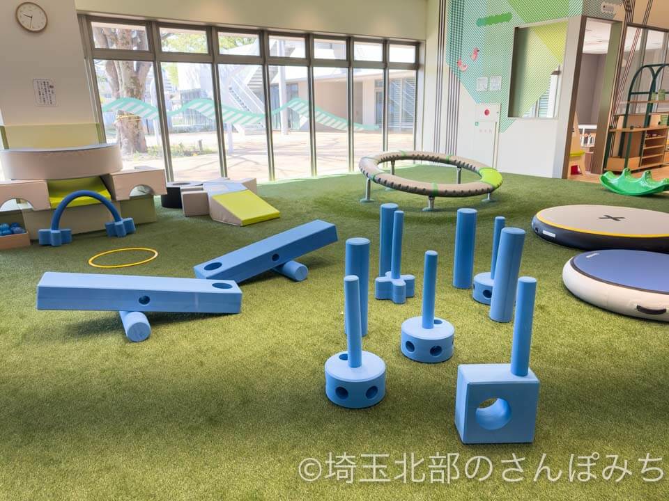 熊谷市・くまキッズこども館ボーネルンド遊具