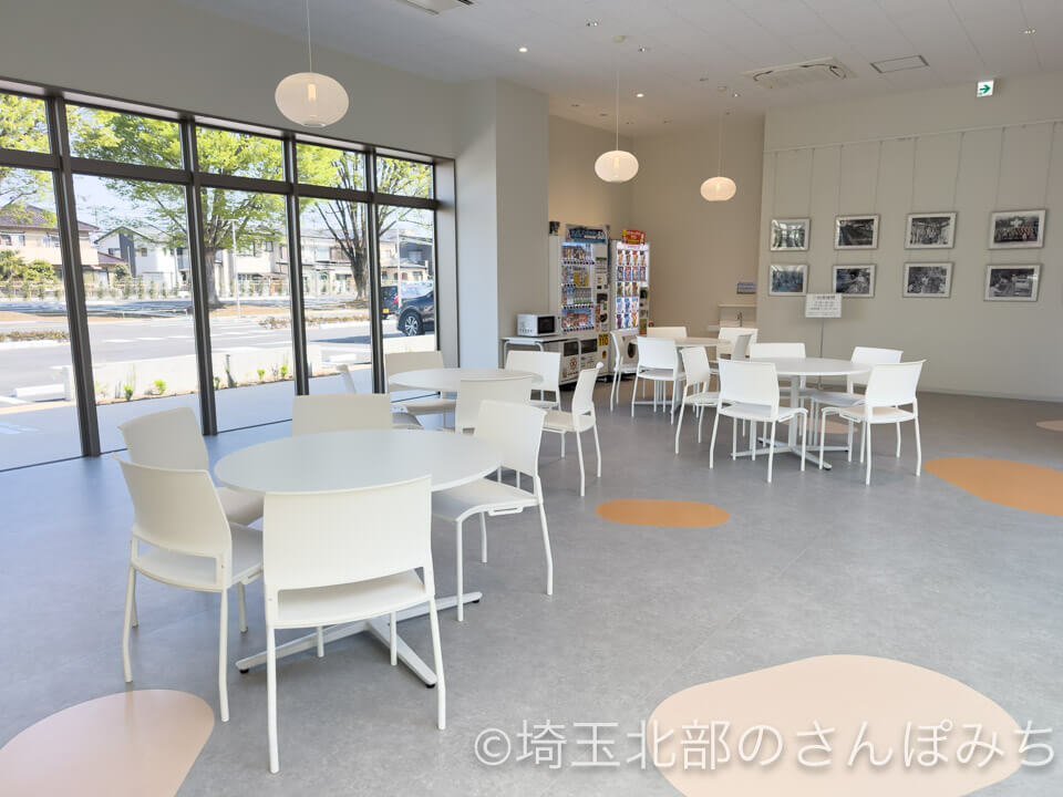 熊谷市・くまキッズこども館飲食・休憩コーナー